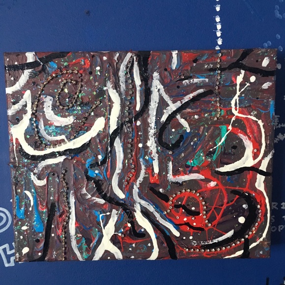 A Valorous Original Acrylic Painting - Picture 1 of 4